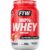 FTW 100% Whey Protein com Proteína Concentrada WPC, Suplemento Alimentar Pós-Treino em Pó com Fonte de Proteína do Soro do Leite, Alto Valor Biológico, Sem Glúten – Pote 900g (Sabor Morango)