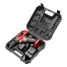 Furadeira e Parafusadeira à Bateria Mondial 12V Bivolt FPF-06M