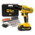Furadeira Parafusadeira Sem Fio A Bateria Tb-12e 12v 38 10mm Com Maleta E Acessórios The Black Tools