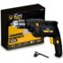 Parafusadeira Furadeira The Black Tools TB12A 3/8 a Bateria Cor Amarelo Frequência 60Hz