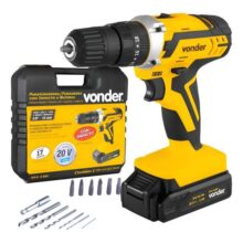 Furadeira Parafusadeira Impacto Bateria Vonder – PFV238i