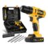Parafusadeira E Furadeira A Bateria Li-ion Wap Wf 12k3.2 Carregador Com Maleta E Kit De 11 Acessórios