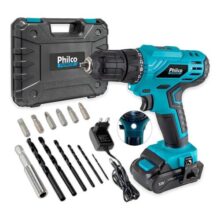 Furadeira Parafusadeira Sem Fio De 10mm Philco Ppf12m + Acessório