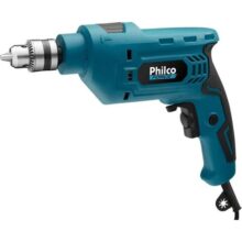 Furadeira Philco 3/8 C/ Função Impacto E Maleta Pfu01m Cor Azul-turquesa Frequência 60