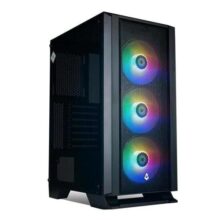 Gabinete Gamer Mancer Narok RGB Mid-Tower Lateral de Vidro Com 3 Fans – MCR-NRK-RGB01