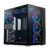 Gabinete Gamer Rise Mode Galaxy Glass Standard Mid Tower ARGB ATX Lateral e Frente em Vidro 10x Cooler Fan Preto – RM-GA