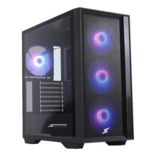 Gabinete Gamer Superframe Hawk, Rgb, Mid Tower, Com 3 Fans