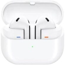 Galaxy Buds3 Fone de ouvido Bluetooth, Bateria de 09 horas, Resistente à Água, Som por IA, Microfones de chamadas, compatível Android e iOS, sem ruído, original com Nota Fiscal e garantia – Branco