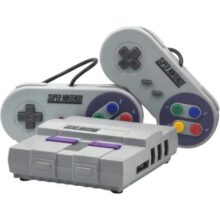 Game Retro Mini Super Nintendo + 150 mil Jogos + 2 Controles + Pack com todos os Jogos de Snes (Controles SNES)