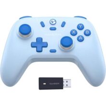 GameSir Nova Lite Controlador sem fio2.4g para PC com Windows, iPhone, Android, Switch e Steam Deck, Controle Bluetooth Gamepad com gatilho de efeito Hall, Turbo, vibração Rumble(Nova Lite(Branco))