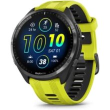 Garmin Relógio Forerunner 965 Amarelo 47mm com Monitor Cardíaco de Pulso e GPS
