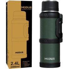 Garrafa Térmica De Aço Inoxidável Grande Capacidade 24l Quente Frio Inox Isolada (Verde)