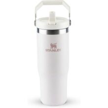 Garrafa Térmica IceFlow Flip Straw Rose Quartz