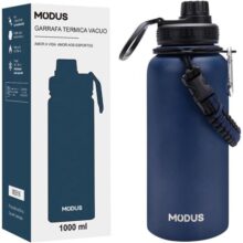 Garrafa Térmica MODUS De Aço Inoxidável e Isolamento A Vácuo 1L