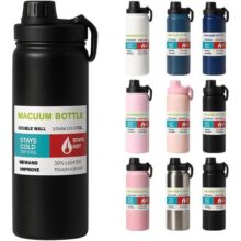 Garrafa Térmica Squeeze Inox 800ml