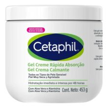 Gel Creme Hidratante Corporal Para Pele Sensível Cetaphil 453g – Hidratação 48h Com Aloe Vera Sem Fragrância
