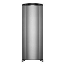 Geladeira Consul Frost Free 342L cor Inox com Gavetão Hortifruti Congelador Espaçoso CRB39A 220V