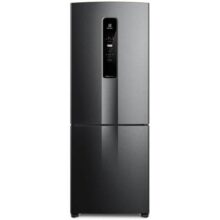 Geladeira Electrolux Frost Free 490L Efficient com AutoSense Inverse Black Inox Look (IB7B) 220V