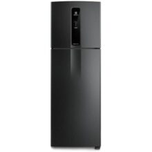 Geladeira Electrolux Frost Free Inverter 390L Efficient AutoSense Duplex Black Inox Look (IF43B) – 220V