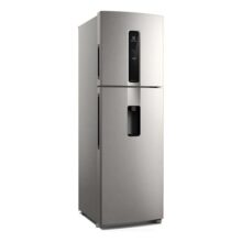 Geladeira Electrolux Frost Free Inverter 409l Água Na Porta Com Autosense Duplex Inox Look (iw46s)