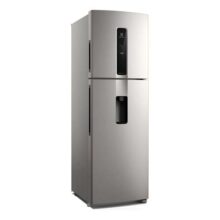Geladeira Electrolux Frost Free Inverter 409l Água Na Porta Com Autosense Duplex Inox Look (iw46s)