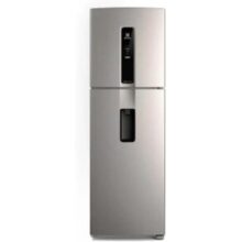 Geladeira Electrolux Frost Free Inverter 410L Água na Porta com AutoSense Duplex Inox Look (IW46S) 127V