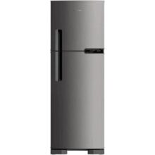 Geladeira Frost Free Brastemp Duplex 375l Cor Inox Brm44hk 220v