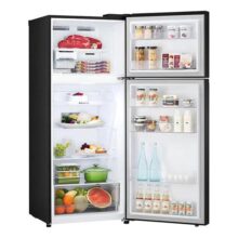 Geladeira LG Frost Free Inverter Black 395l Gn-b392pxg Cor Preto