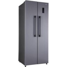 Geladeira Refrigerador Hq Frost Free Side By Side 460 Litros Cinza Hq-460sbsff (220v)