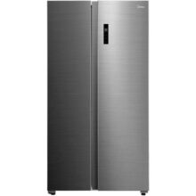 Geladeira Side by Side 511L Inverter Cor Inox Conectada Midea MD-RS710FGD462-220v