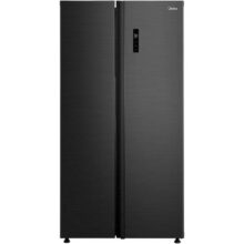 Geladeira Side by Side 511L Inverter Cor Preto Conectada Midea MD-RS710FGD281-127v