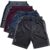 Genérico Kit 4 Shorts Masculino Dry Fit Academia Fitness Com Bolsos Malha Fria, Tamanhos P, M e GG