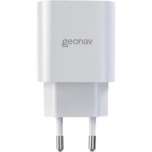 Geonav Carregador Universal Ultra Rápido, Power Delivery 25W, 1 Porta USB-C, CH25PDWT, Branco