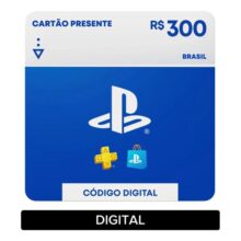 Gift Card Digital Sony PlayStation Store R$300