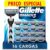 Gillette Mach3 – Refil Para Barbear, 16 Unidades