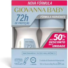 Giovanna Baby – Kit Giovanna Baby Desodorante Roll On Fem C/2 50Ml Blue (Embalagem Sortida).