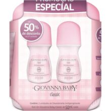 Giovanna Baby – Kit Giovanna Baby Desodorante Roll On Fem C/2 50Ml Classic