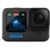 GoPro HERO12 BLACK – à Prova D’água com 5.3K60 27MP Vídeo + Foto HDR HyperSmooth 6.0 Trava de horizonte 360° Live +