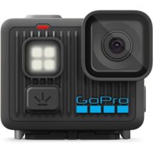 GoPro LIT HERO – Câmera de Ação Compacta à Prova d’água com Luz Integrada, Vídeo 4K60 Ultra HD, Foto de 12MP, Tela Sensível ao toque, Montagem Magnética,1/4-20 e Estabilização HyperSmooth