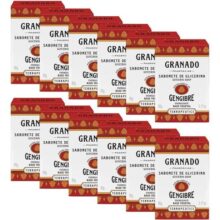Granado Sabonete Glicerinado Terrapeutics, Gengibre, 90g, 12 Unidades