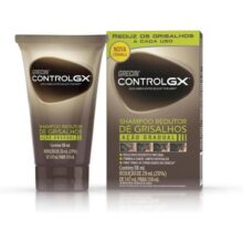 Grecin Control GX Shampoo, Redutor de Grisalhos, Ação Gradual, Aparência Natural, Para Todas as Tonalidades de Cabelo, 118ml