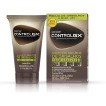 Grecin Control GX Shampoo Redutor de Grisalhos Ação Gradual Aparência Natural Para Todas as Tonalidades de Cabelo 118ml