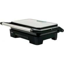 Grill Asteria Compact Mallory Grill multifunção, Luzes indicadoras de funcionamento, Alça com toque-frio e Trava de segurança 220V