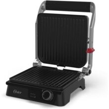 Grill Elétrico Multiuso Inox Oster 2 em 1-220V