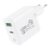 Gshield Carregador de Parede Universal Turbo Power Delivery QC 4.0 Carregamento Ultra Rápido com 1 Saída Tipo C + 1 USB A Certificado Anatel Branco (2