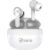 Gshield Fone de ouvido sem fio Earbuds Symetric Bluetooth 5.3 com Som Imersivo, Microfone Integrado, Resistente A Água IPX4, Cancelamento De Ruído Ativo (Branco)