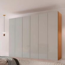 Guarda-roupa Casal 100% Mdf 6 Portas E 6 Gavetas Id Marrom