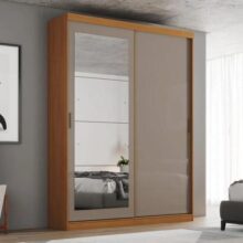 Guarda-roupa Casal 6 Portas 2 Gavetas França Wt