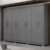 Guarda Roupa Casal 8 Portas 4 Gavetas com Pés Paris