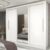 Guarda-roupa Casal Branco 3 Portas Corrediça Espelhada Milão MDF Yescasa